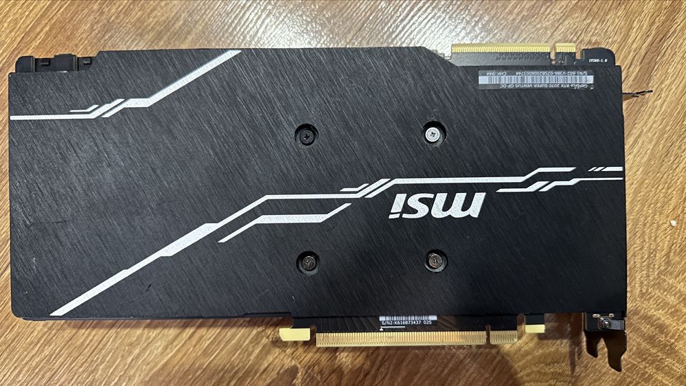 Відеокарта MSI PCI-Ex GeForce RTX 2070 Super Ventus OC 8GB GDDR6