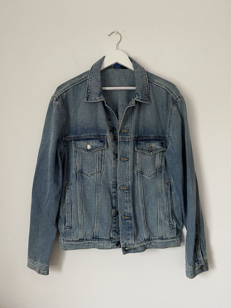 Kurtka jeansowa H&M katana Marvel denim vintage