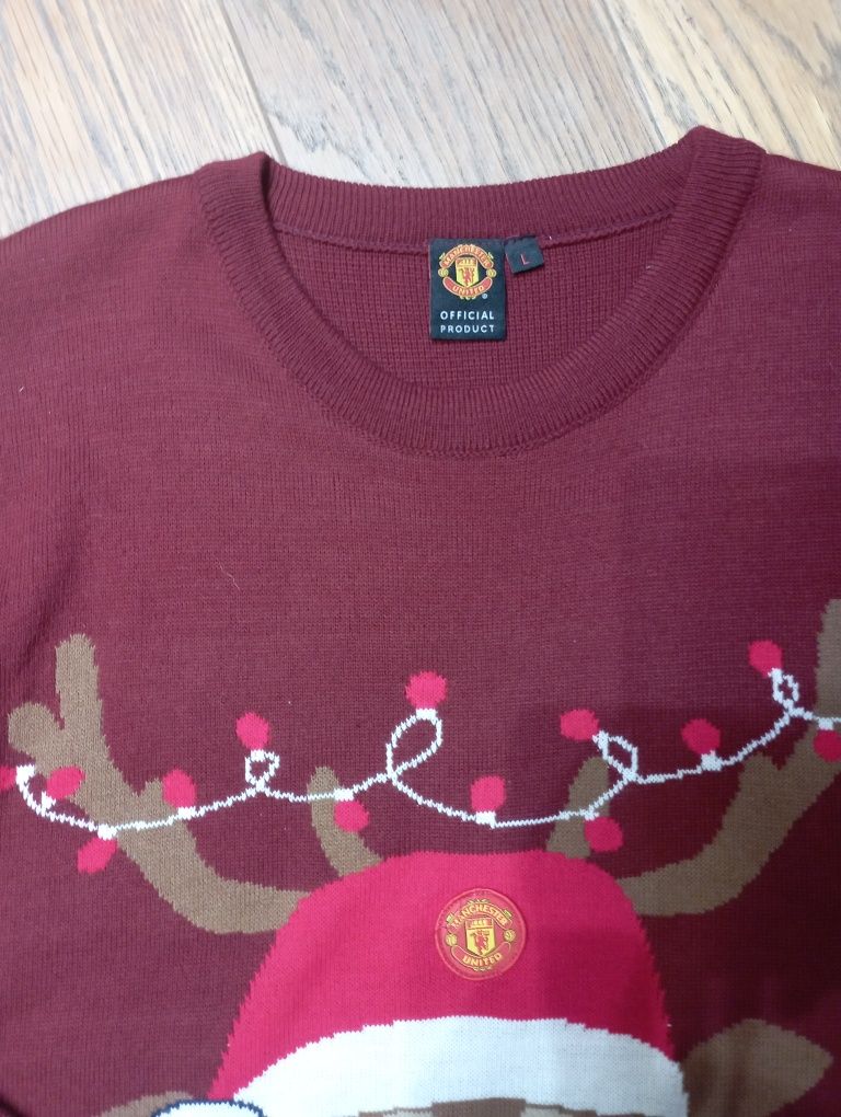 Orginalny Sweter  Manchesteru united