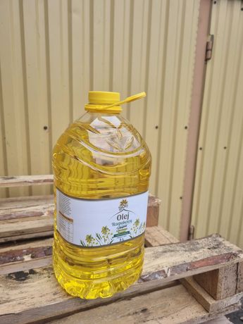 Olej rzepakowy rafinowany 5 litrów