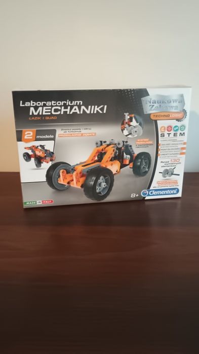 Klocki laboratorium mechaniki clementoni