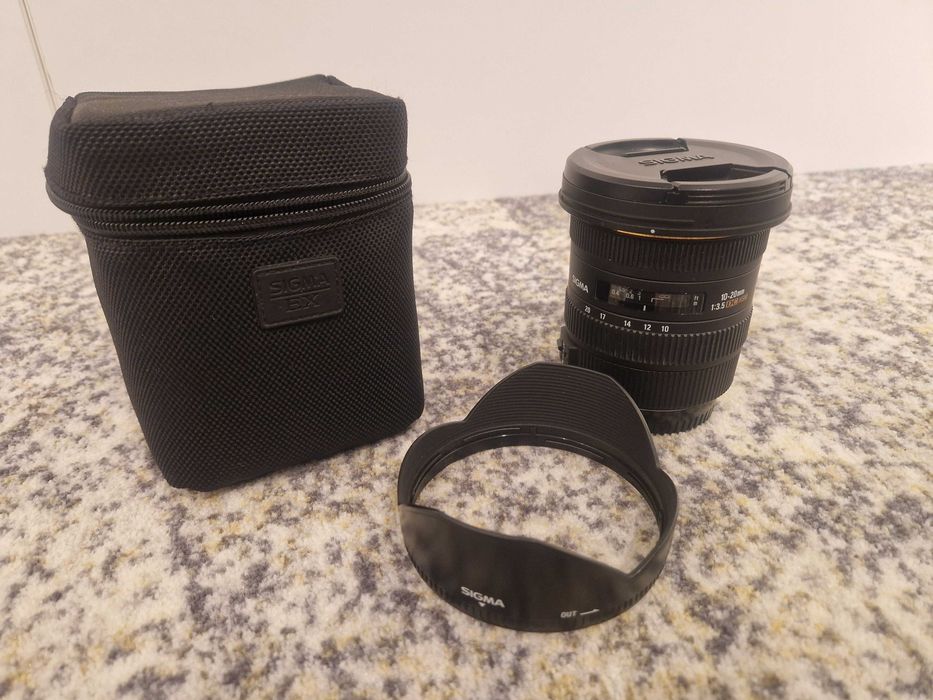 Obiektyw Sigma 10-20 mm f/3.5 EX DC HSM dla Canon