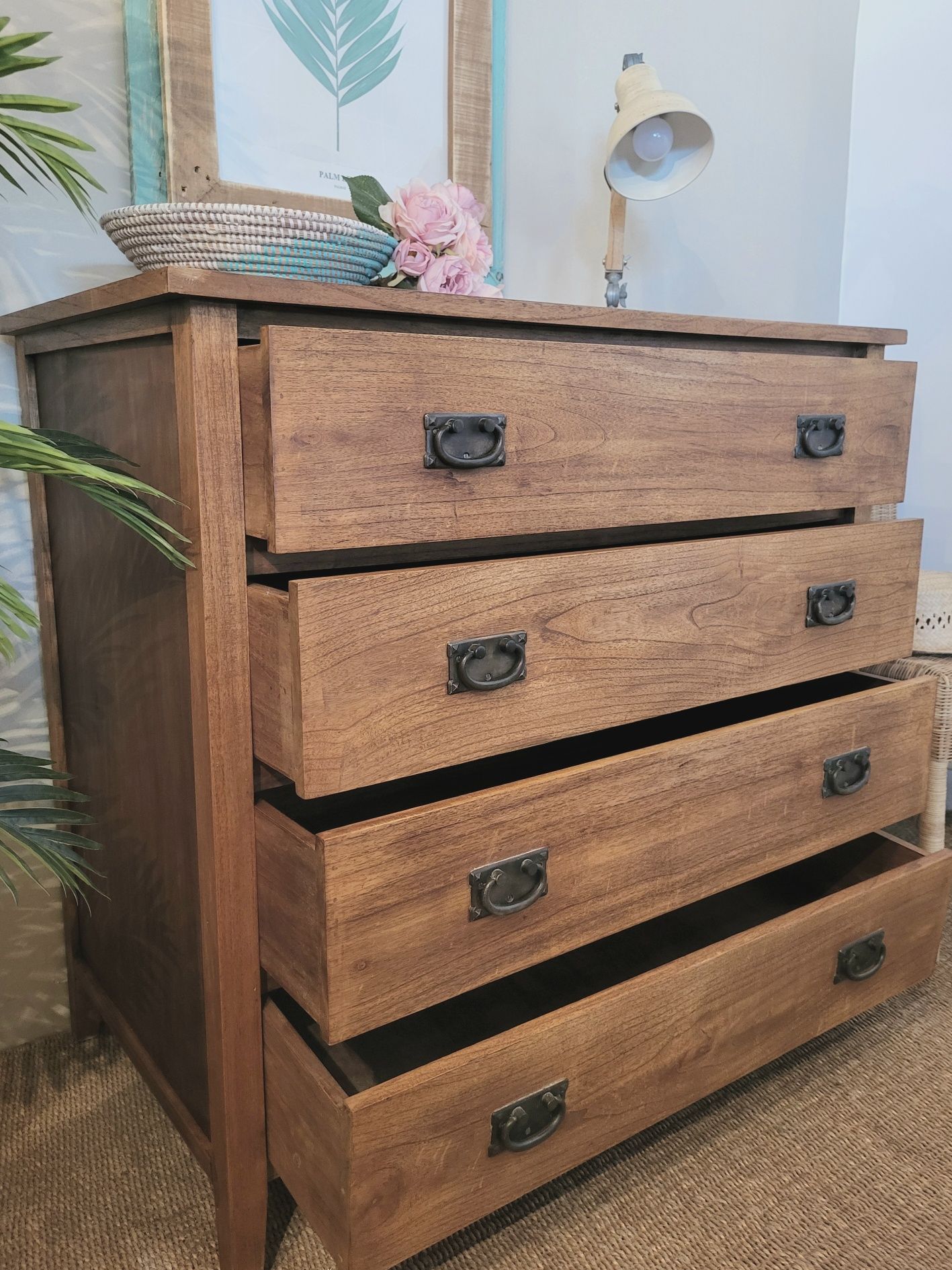 comoda, camiseiro, consola, aparador, acacia, rustico