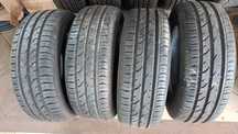 4x 195/60R15 Continental lato 7,9 mm 2019r – FV,praktycznie nowe opony