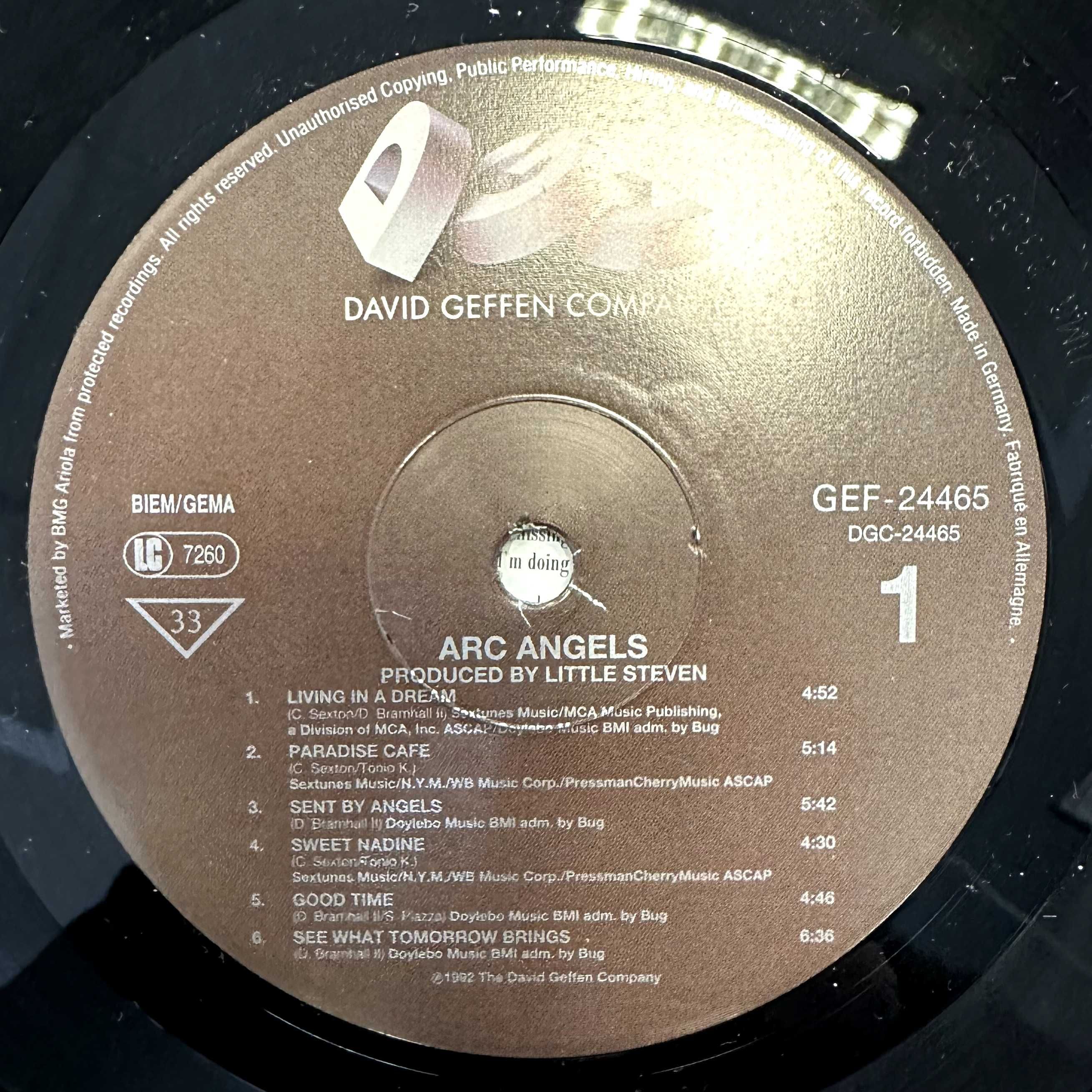 Arcangles (Vinyl, 1992, Germany)