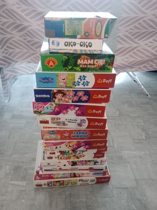 Puzzle+ gry planszowe