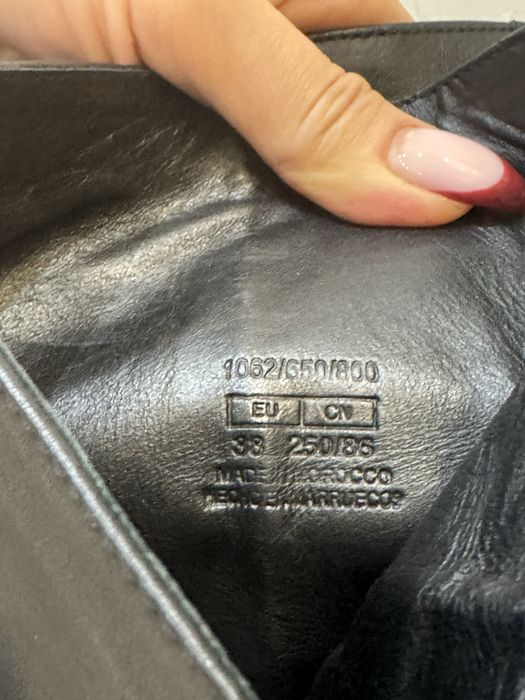 Чоботи сапоги ботфорти massimo dutti