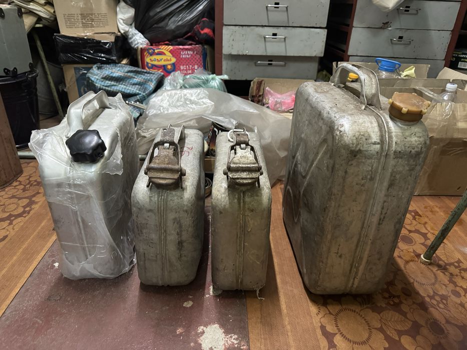 Канистры советского качества металлические, 20л, 10л алюминиевые