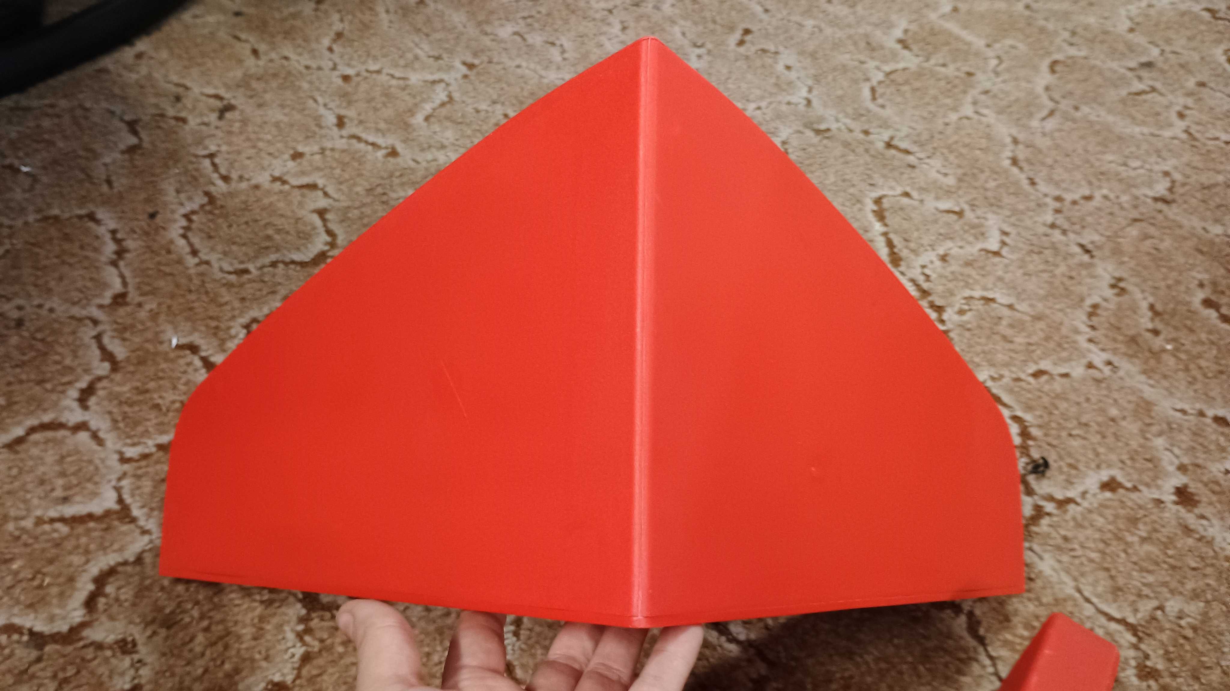 Plastikowa półka ścienna Mamut Ikea czerwona x2