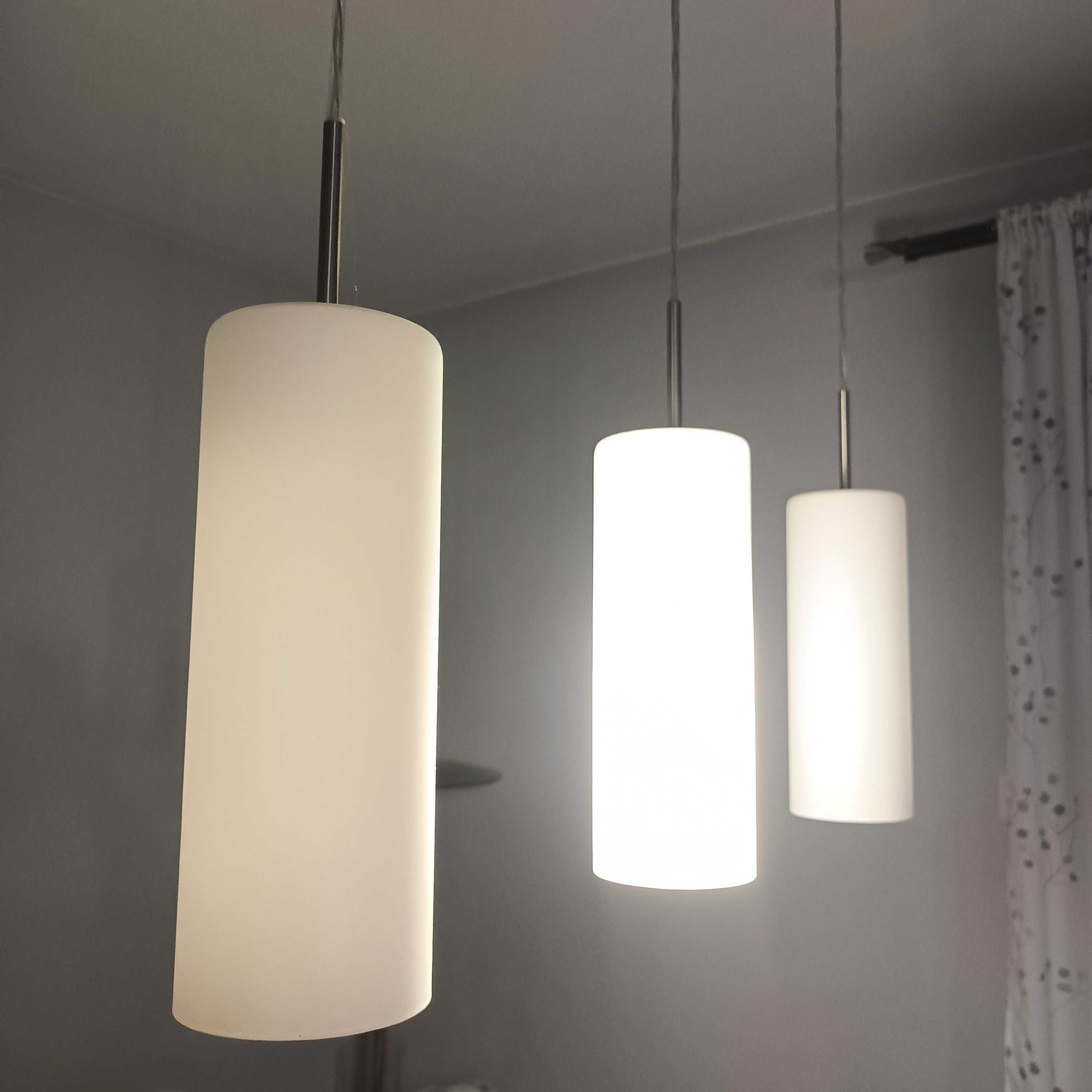 Lampa wisząca biała