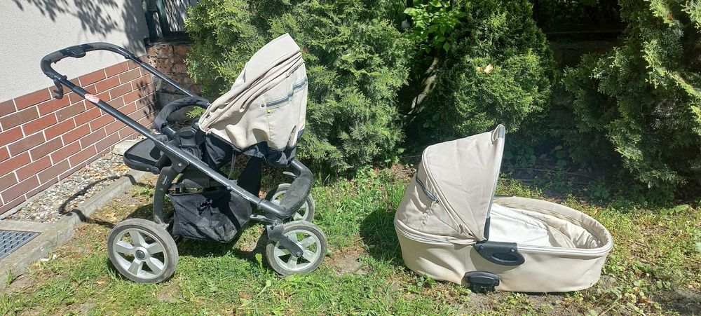 Wózek X-Lander 2w1 – Gondola + Spacerówka + śpiworek + torba+parasolka