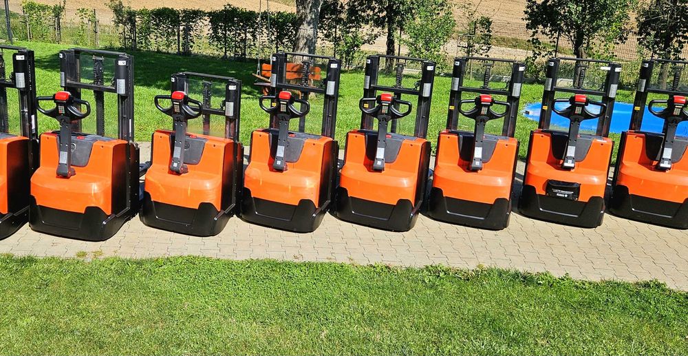 10szt Toyota SWE 200D 2018r wózek widłowy paleciak elektryczny niski