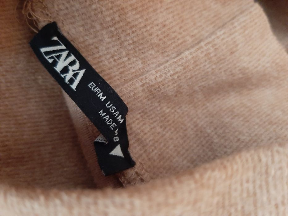Vestido malha Zara Médio