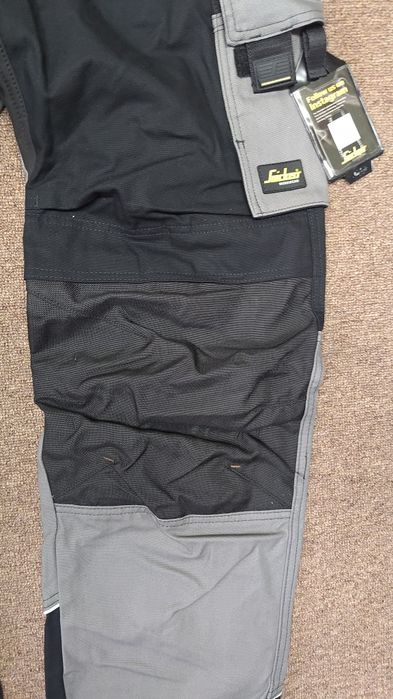 6314 Snickers RuffWork 54 Canvas+ grube spodnie robocze monter instal