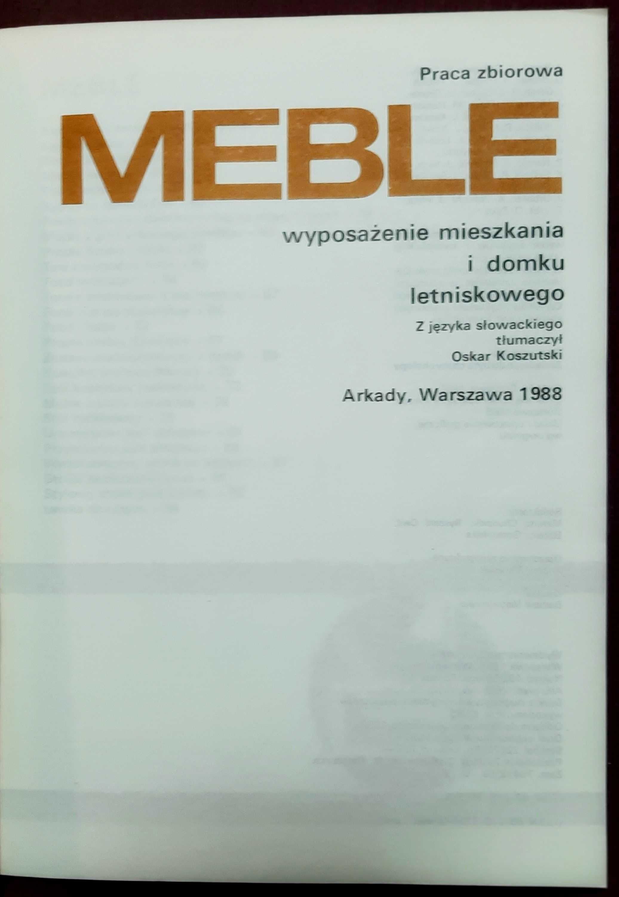 Zrób to sam - meble i wyposażenie mieszkania i domku letniskowego