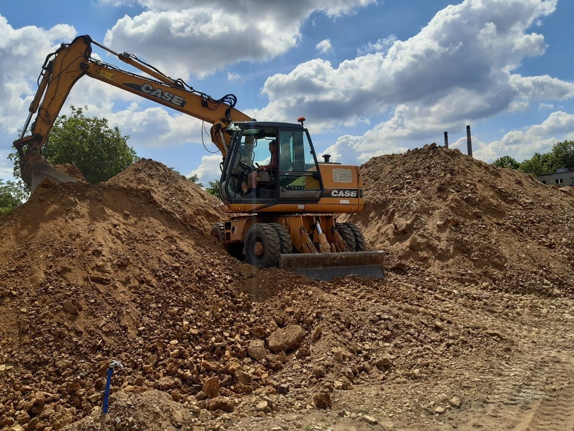 Wynajem Usługi Koparka Koparko-Ładowarka Szambo Betonowe młot