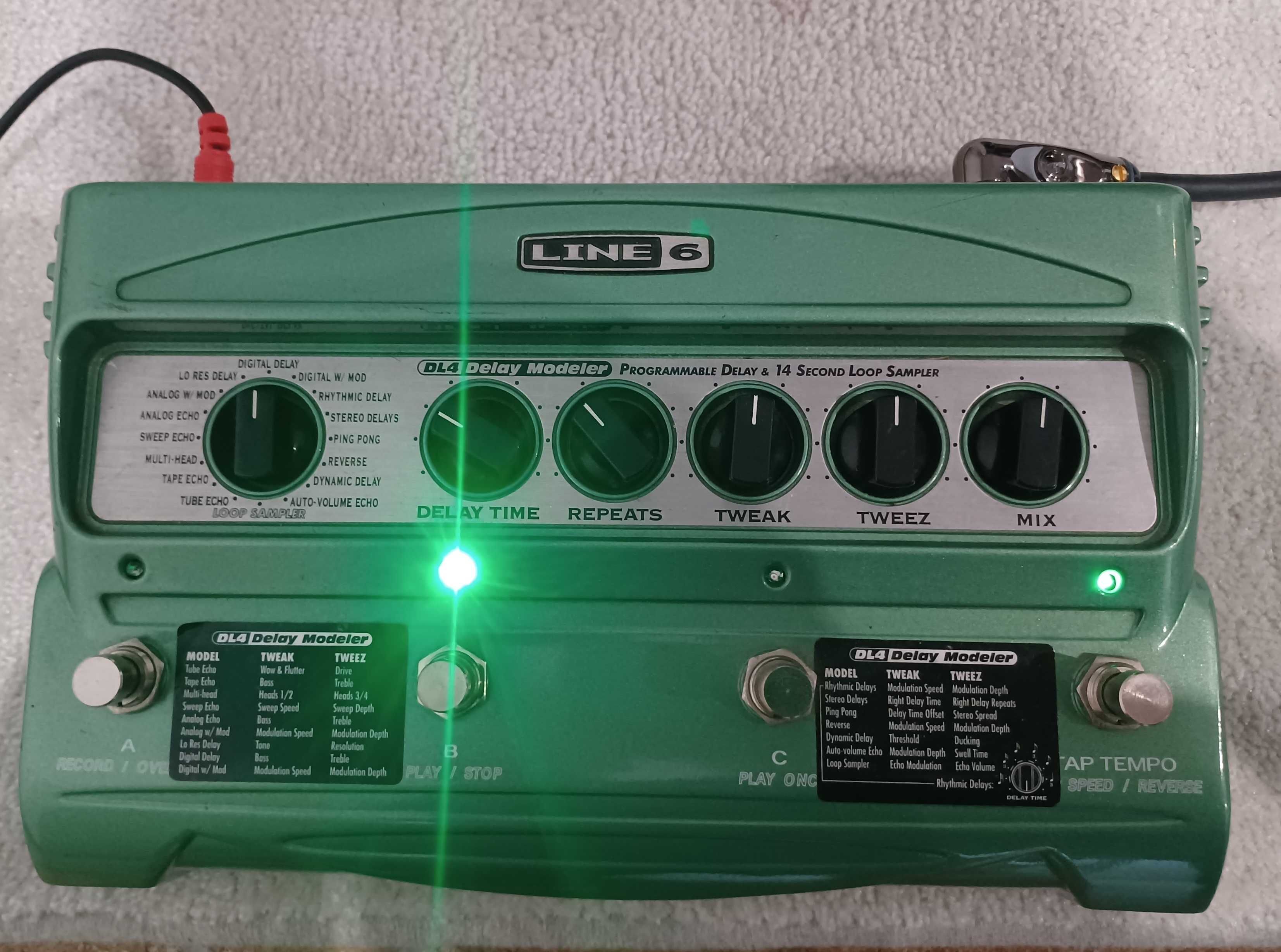 Line 6 DL4 Modelador de delay digital e Looper
