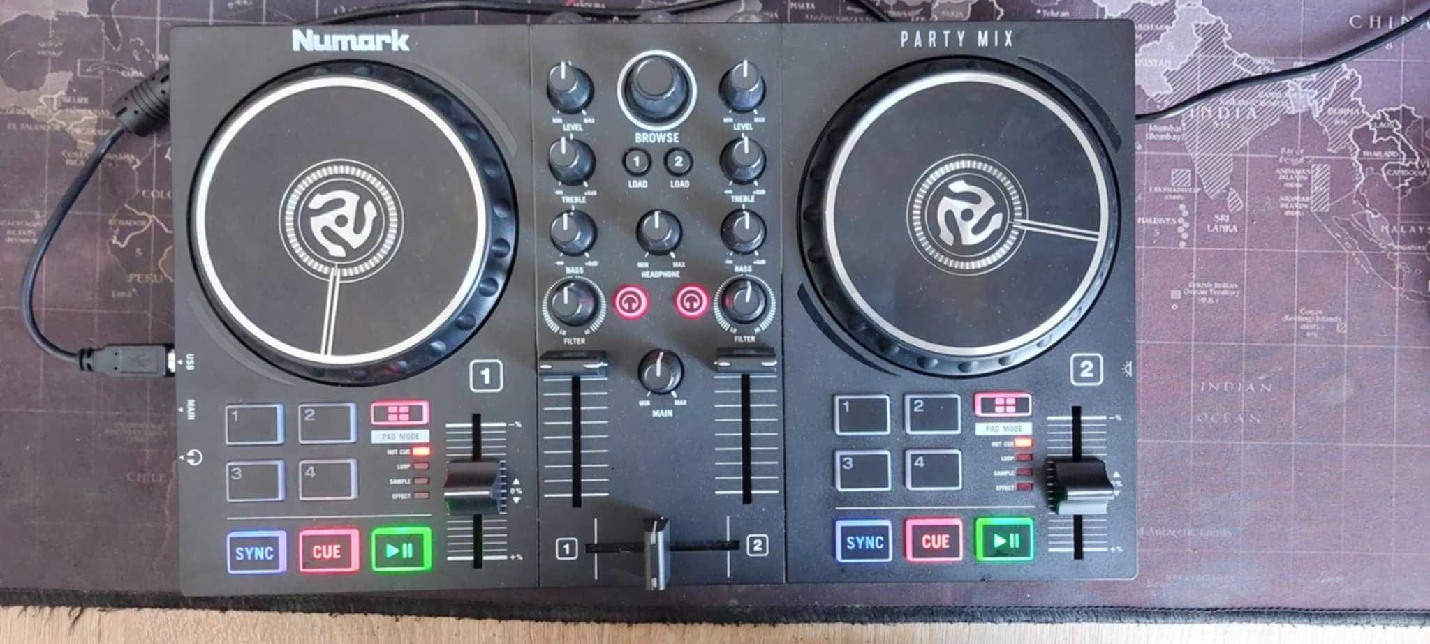 Kontroler DJ Numark Party Mix MK 2 - Komplet