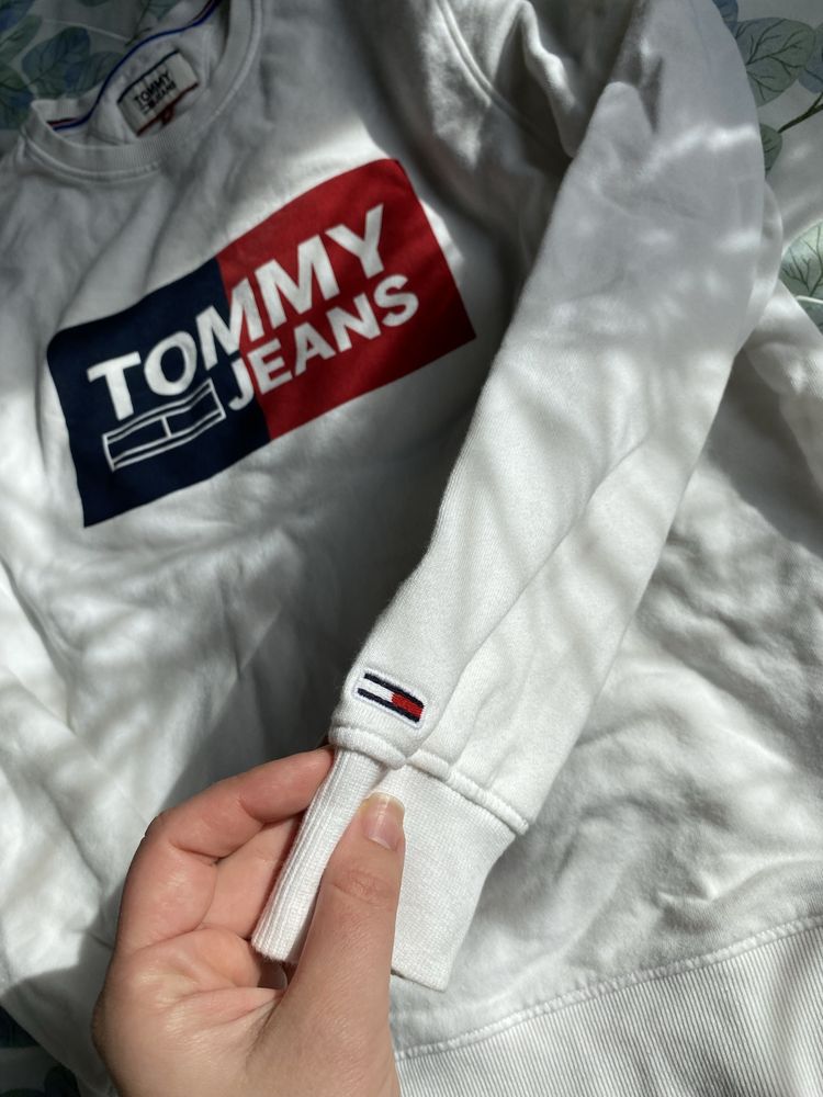 Biala bluza tommy hilfiger rozmiar m