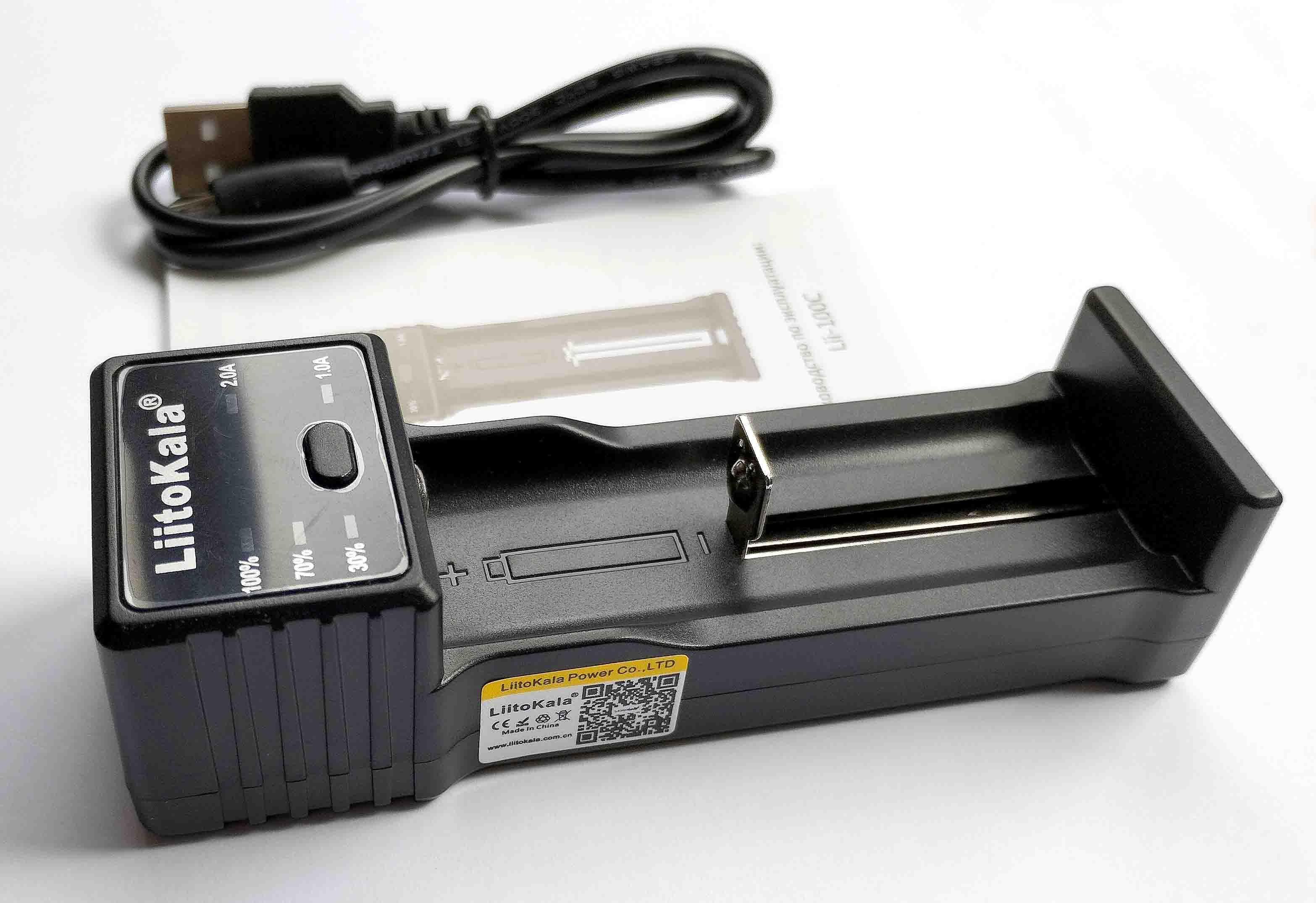 Зарядное устройство+PowerBank  LiitoKala Lii-100C