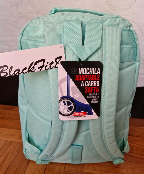 Mochila Escolar BlackFit8 Turquesa