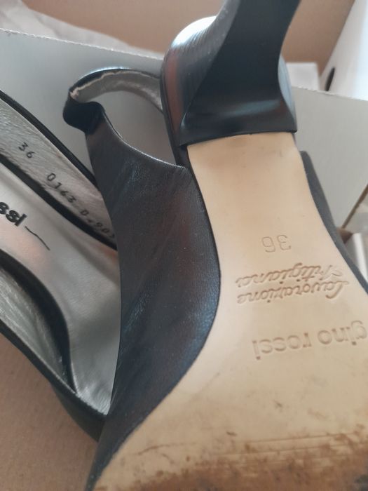 Buty letnie skóra naturalna gino rossi roz 36