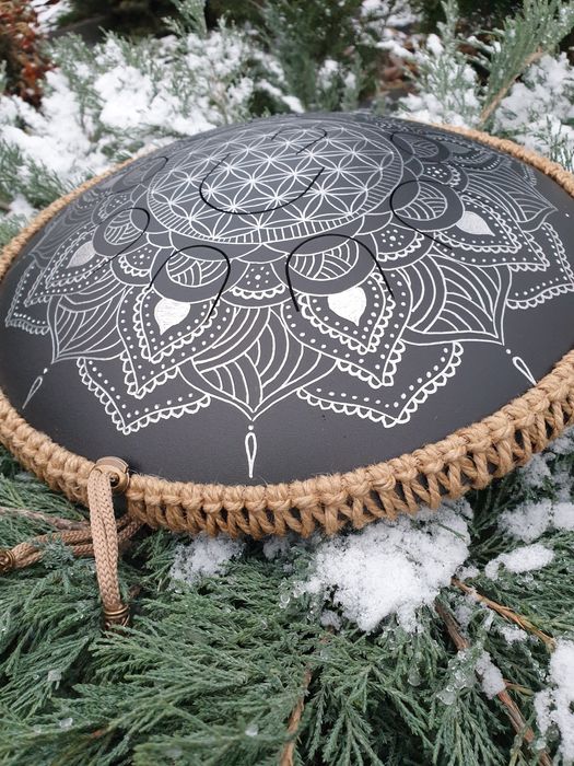 Глюкофон 9 нот+1 обертон. PetalDrum. Язычковый (пелюсквий) барабан.