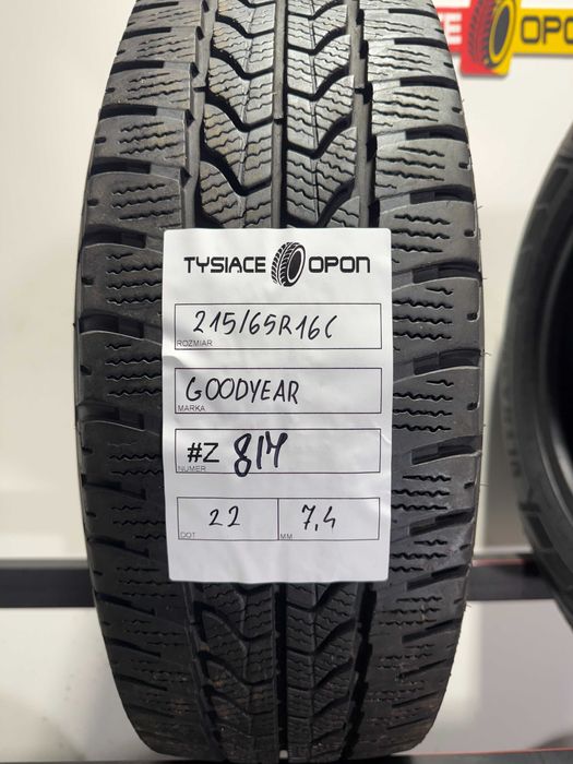 Opony Zimowe 215/65/16C GoodYear UltraGrip #Z817