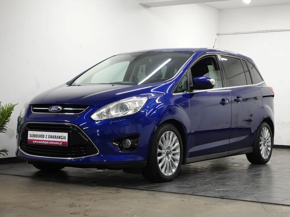 Ford Grand C-MAX 1.6i 182PS TITANIUM / Raport CarVertical + Gwarancja - AUTO BIJAK