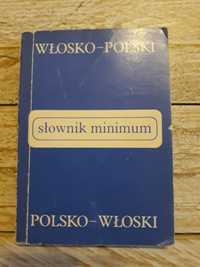 Słownik minimum włosko-polski, polsko-włoski