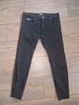 Calças de ganga skinny pretas homem Versace