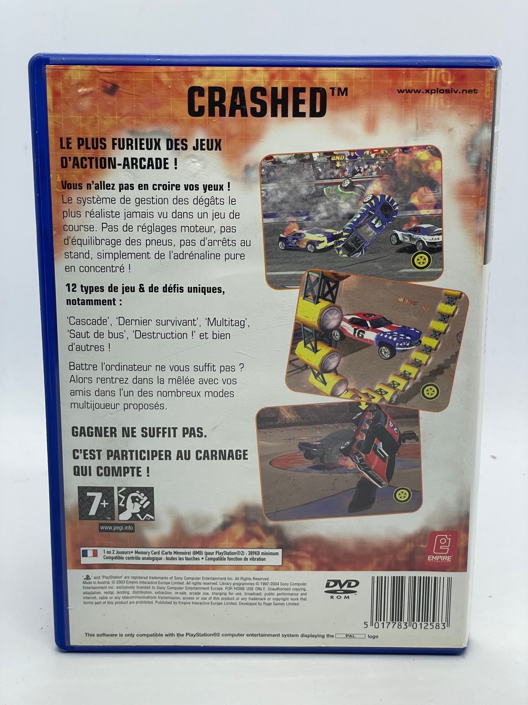 Crashed PS2 Po Angielsku Kompletna