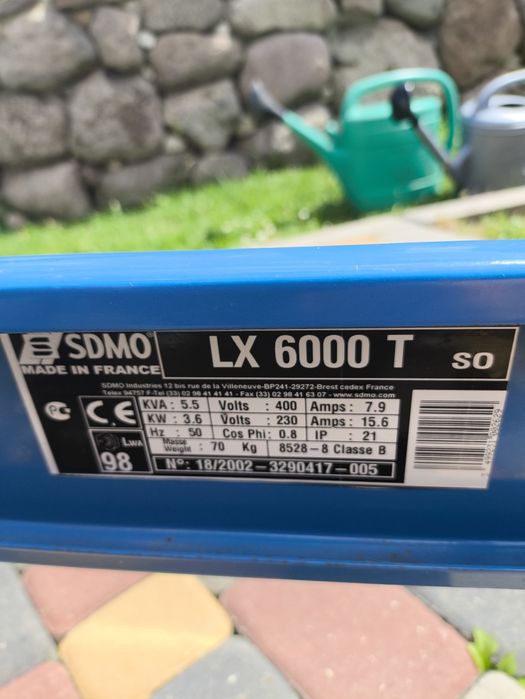 Agregat prądotwórczy Sdmo/Briggs Stratton/VanguardMitsubishi