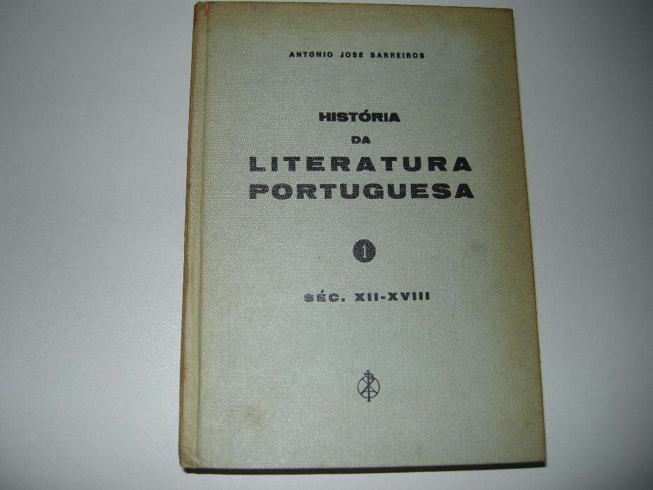 História da Literatura Portuguesa - António José Barreiros