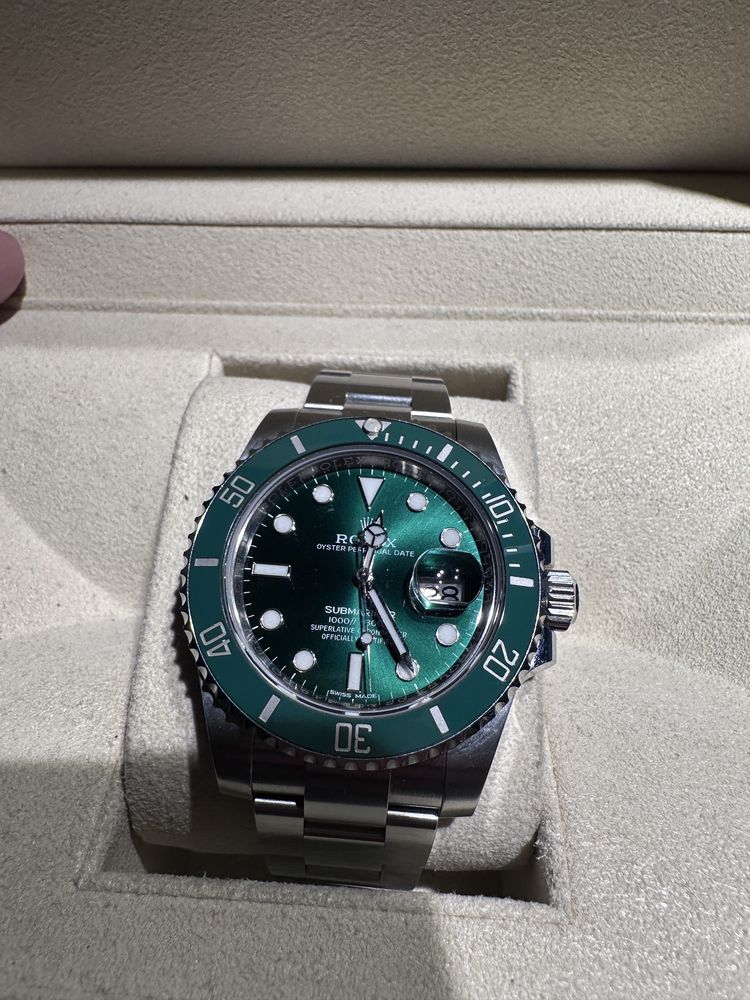 Rolex Submariner Date HULK 2019 full set