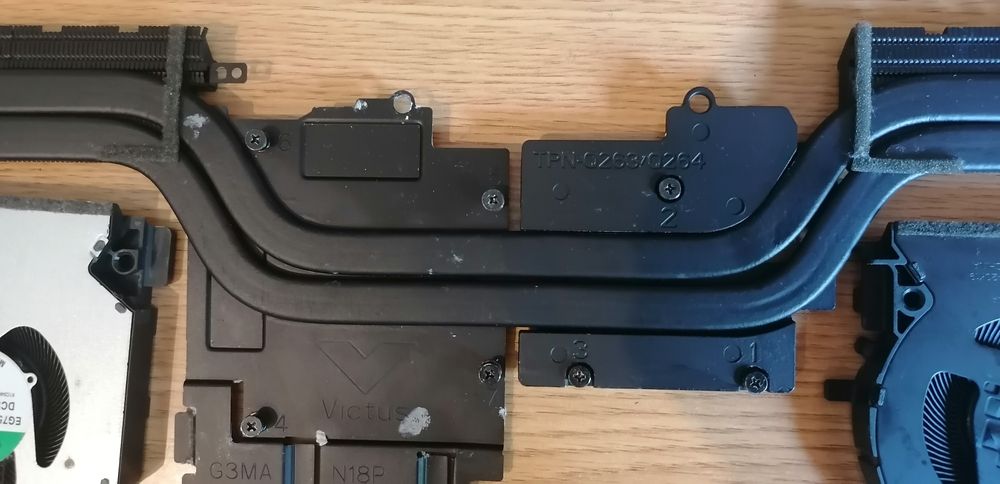 Heat Sink and Fan - HP Victus 1664172198935553122