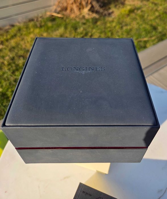 Longines - oryginalne pudełko do zegarka cały zestaw / box