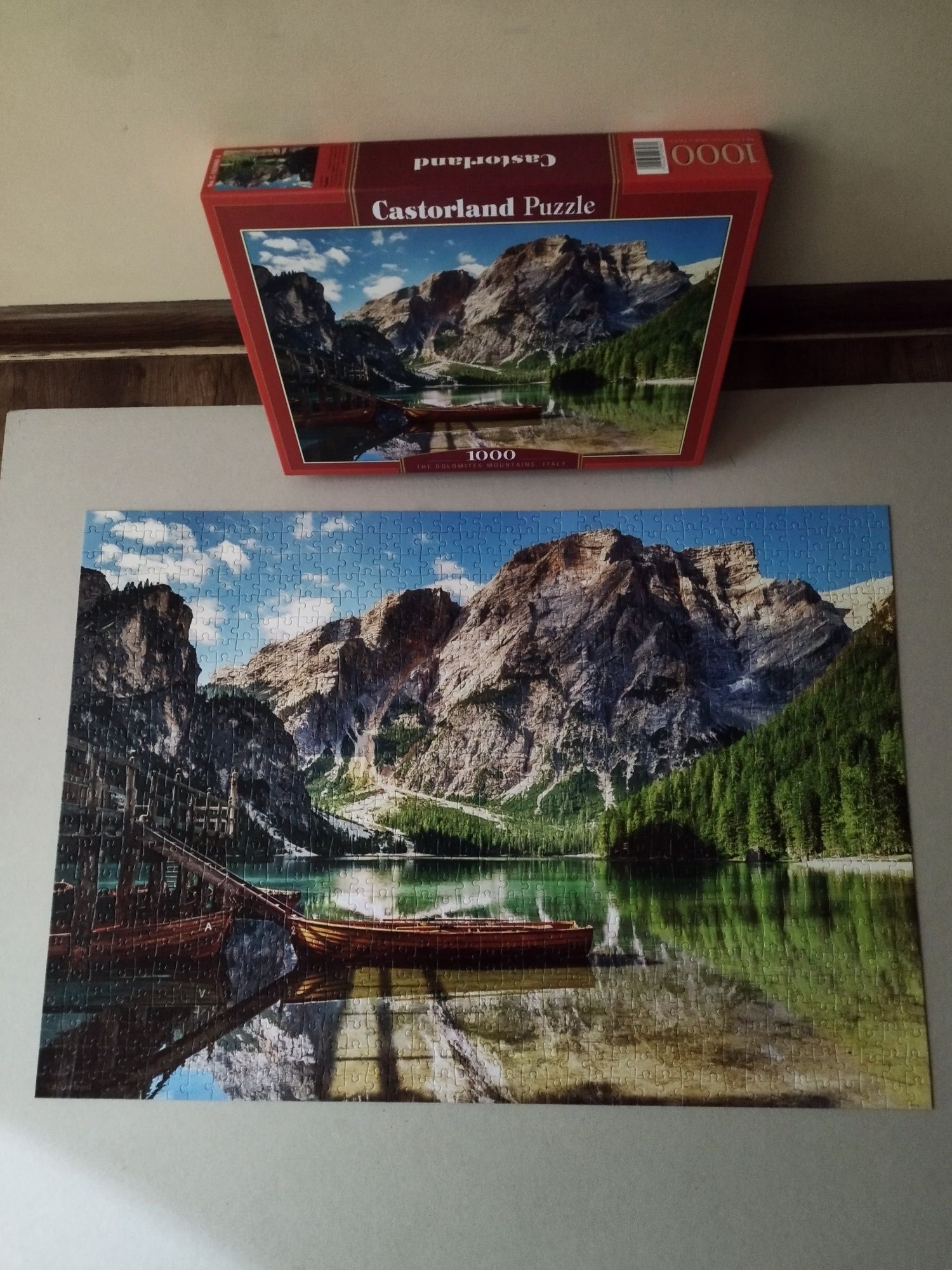 Puzzle 1000 elementów Castorland The Dolomites Mountains, Italy