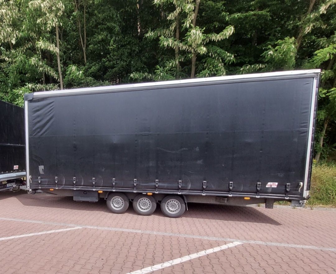 Przyczepa 3.5t 16ep jeździła za Iveco daily
