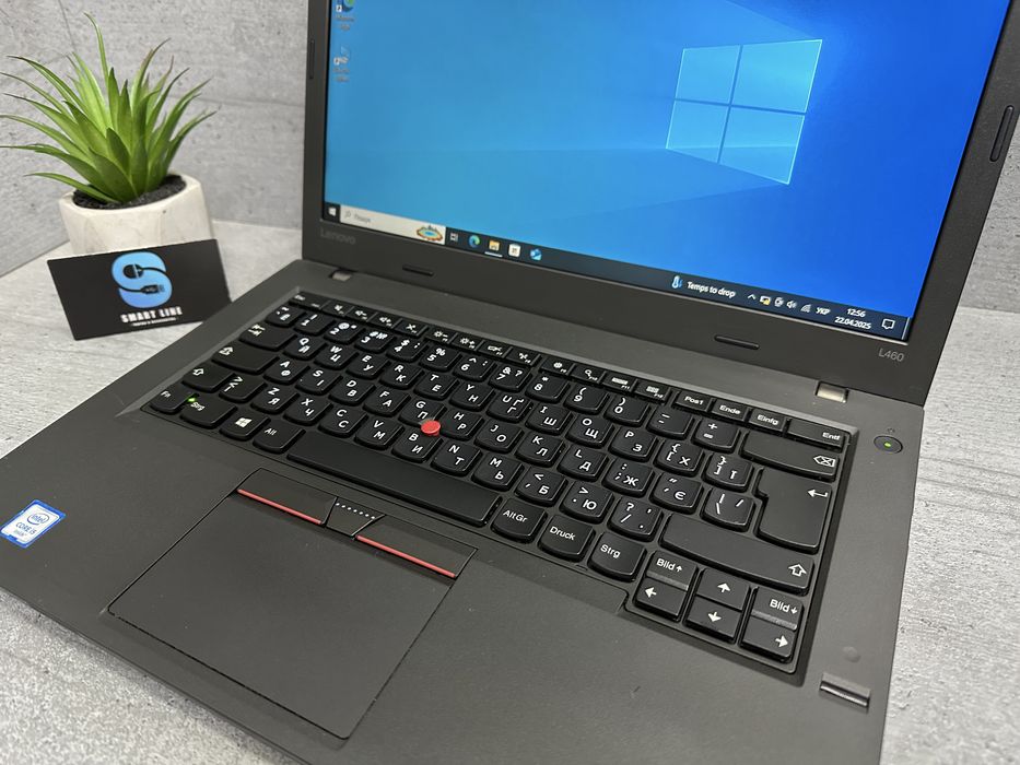 256gb ssd/14" FullHD ips/8gb ddr3/Стильний ноутбук Lenovo Леново L460
