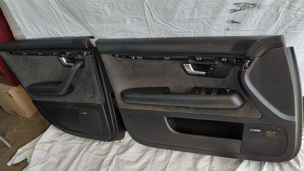 Fotele wnętrze Audi A4 b6 b7 avant 4x grzane.