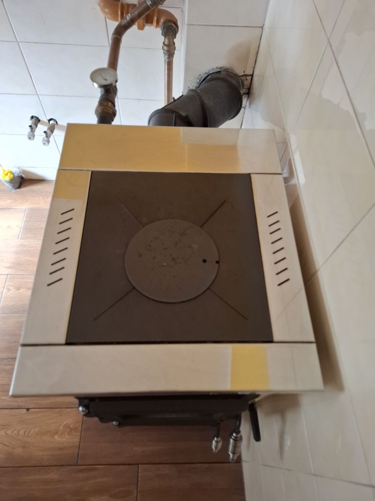 Piec Temy ES10 Beżowy używany 2 lata