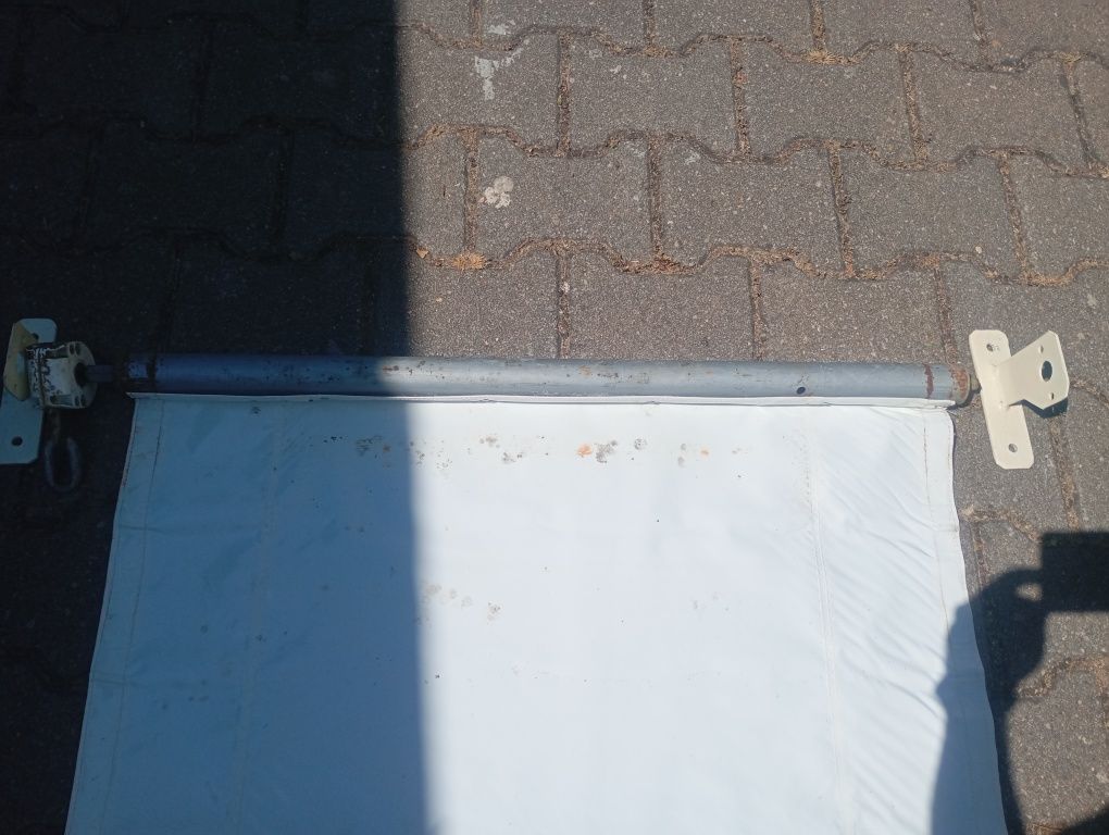Toldo vertical branco