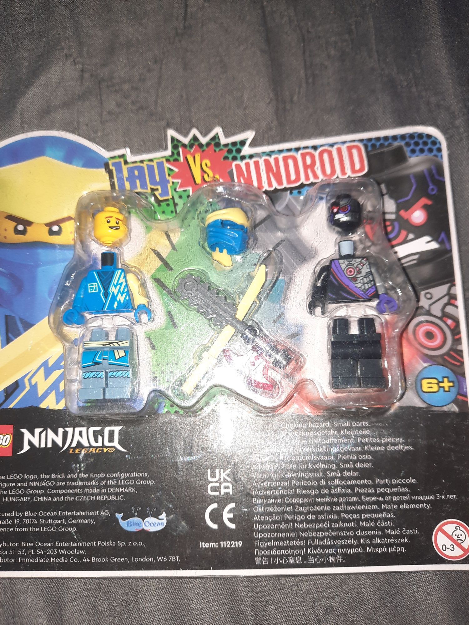 Lego Ninjago zestaw z figurkami Jay vs Nindroid 112219
