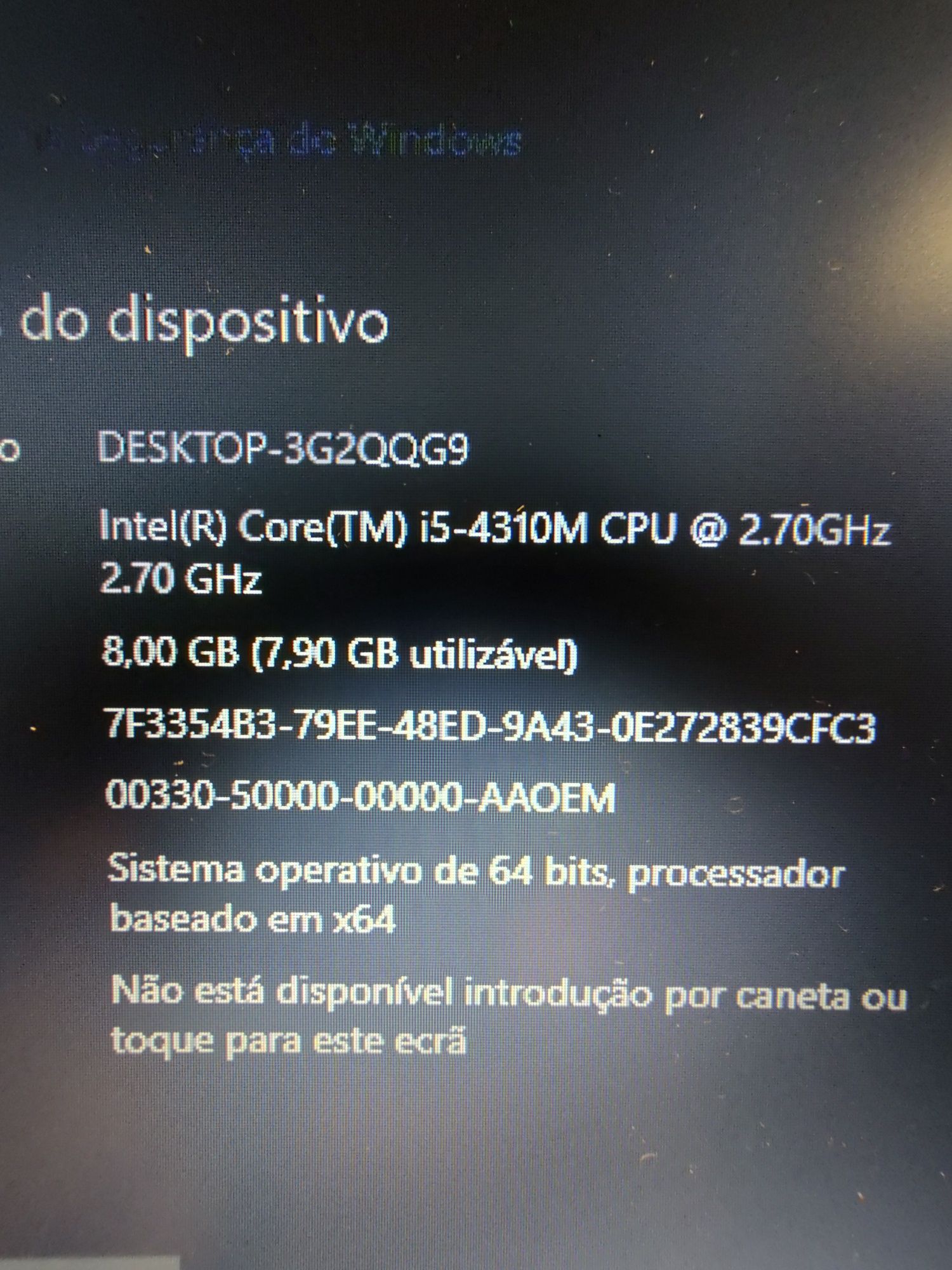 HP 650 G1. I5 4310M. 8gb RAM DDR3 .SSD 120 gb .