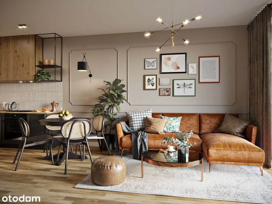 2-pokojowe mieszkanie 38m2 + balkon Bez Prowizji