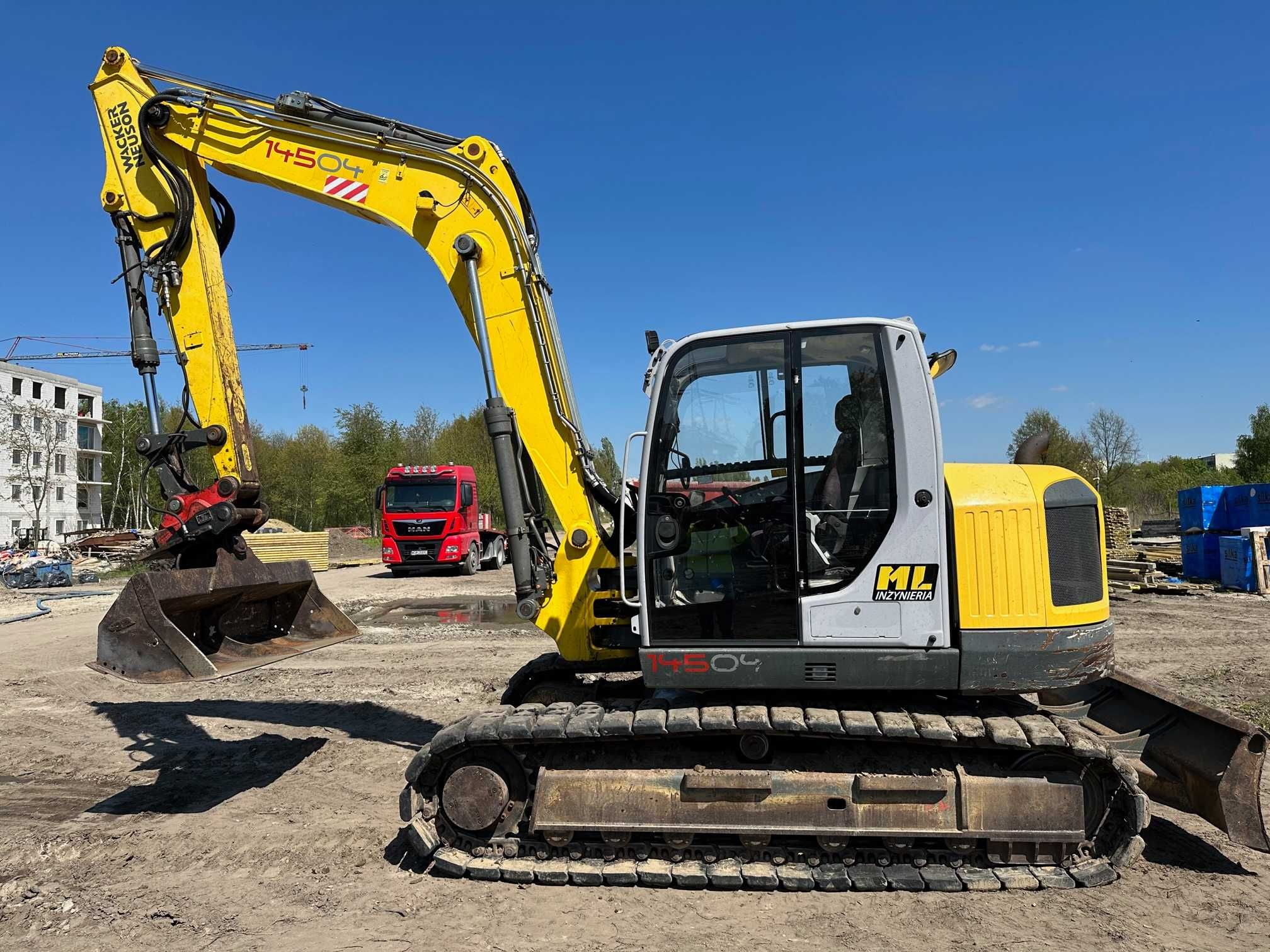 Koparka gąsienicowa Wacker  Neuson 14505  15,5t 5100mth