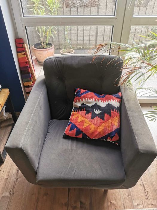 Komplet wypoczynkowy: kanapa / sofa 3os. i fotel