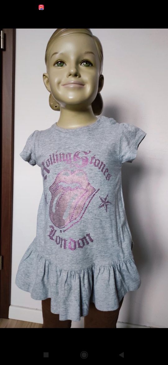 Sg Bluzka 80 , 86 dla dziewczynki , tunika 80 , 86 H&M