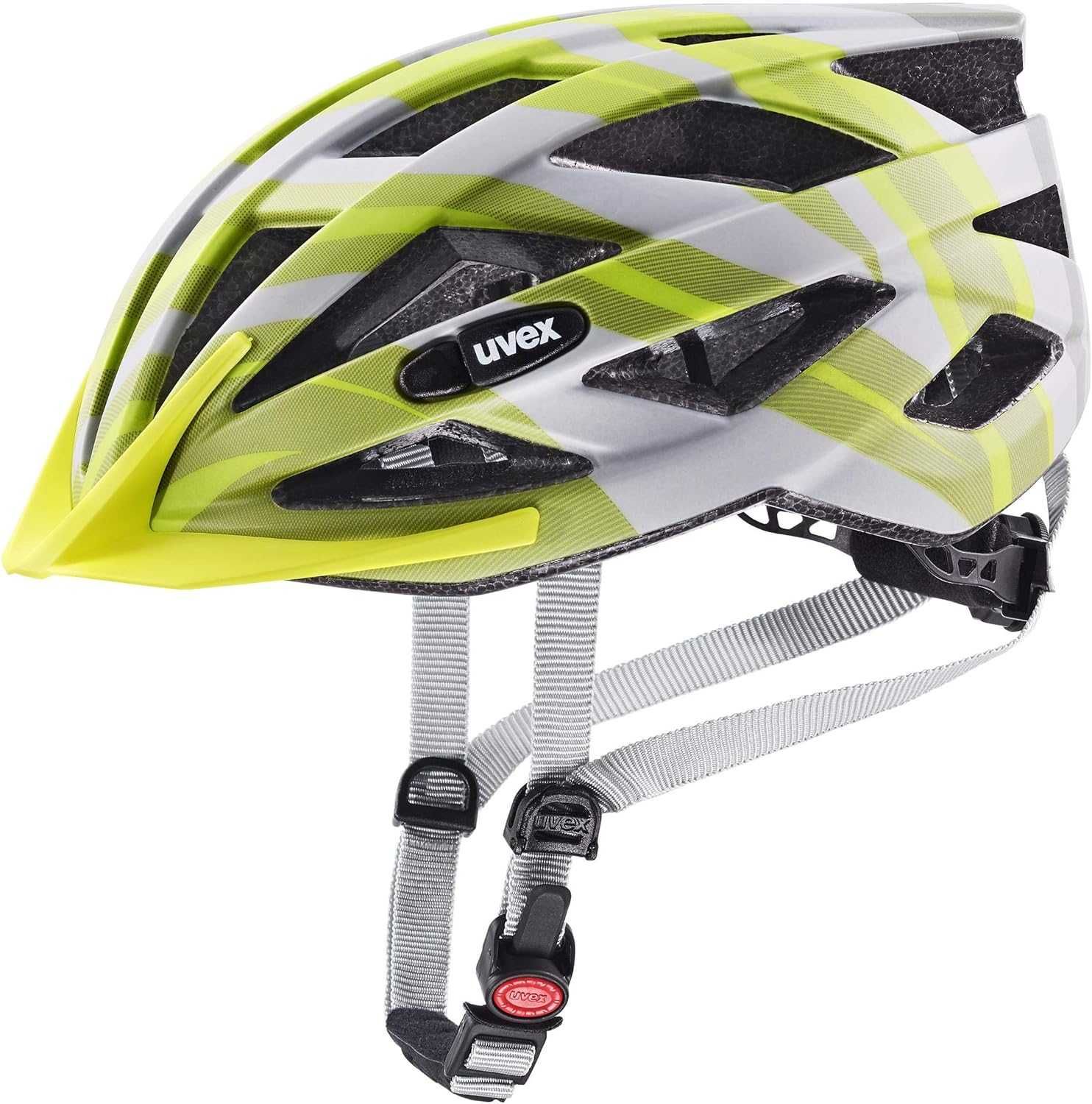 Kask Rowerowy Uvex Air Wing cc 52-57cm Grey-Lime Mat